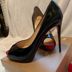 Christian Louboutin New Very Prive Heels black/red